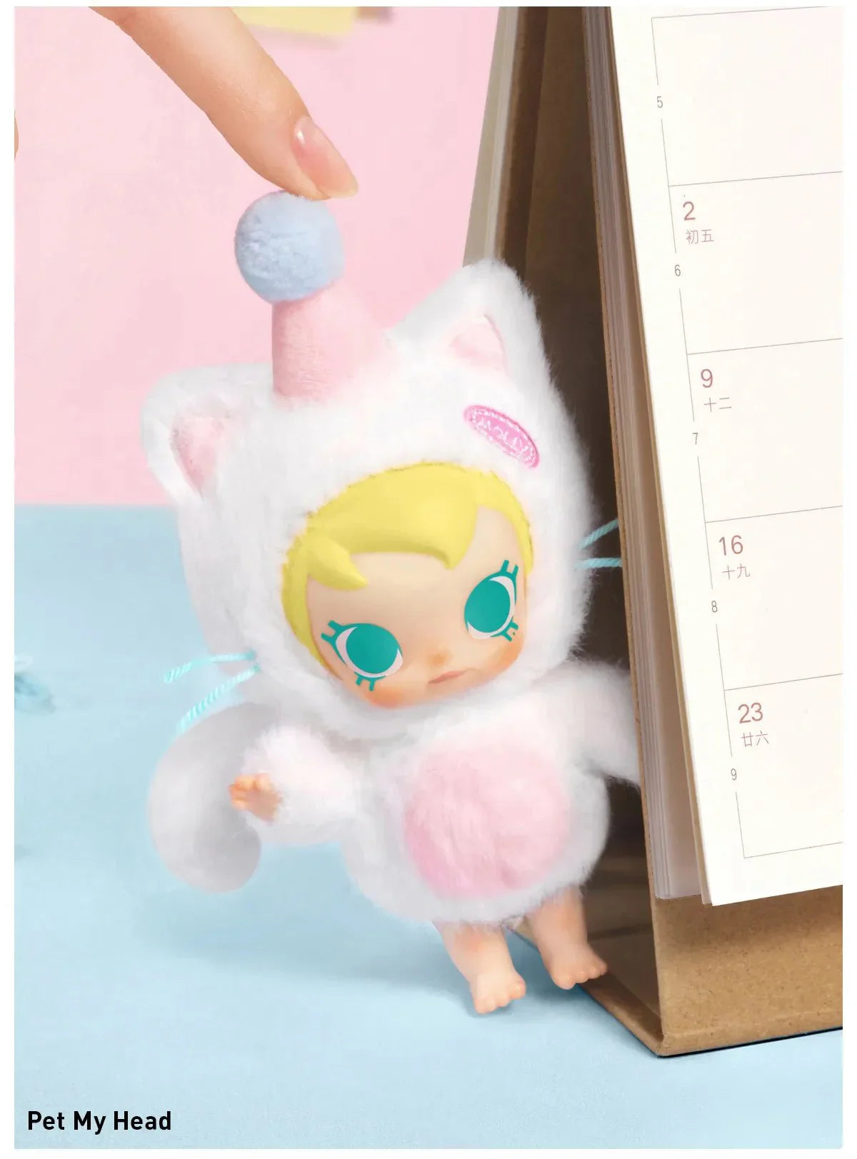 Pop Mart Baby Molly Pocket Friends Series Vinyl Plush Pendant Blind Box
