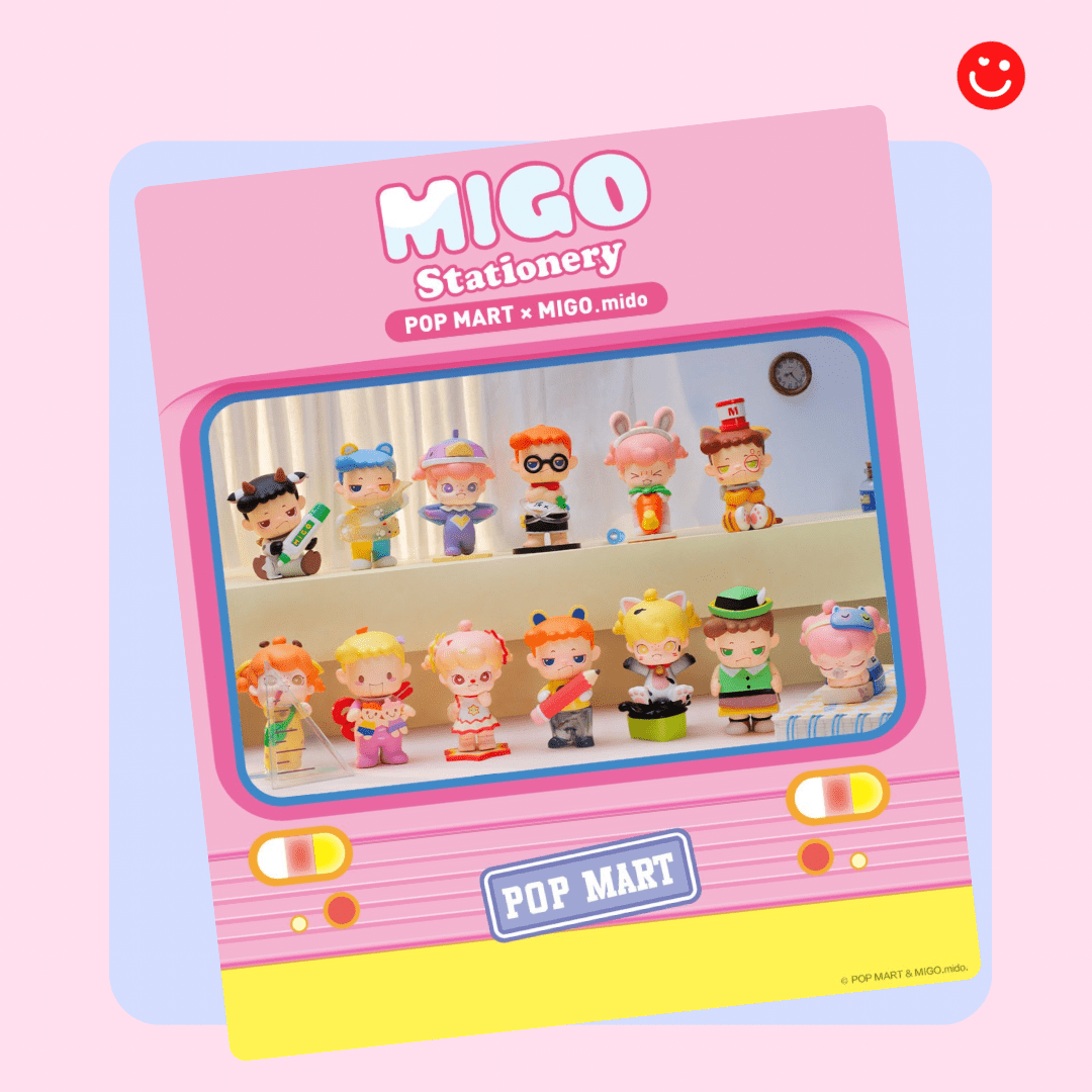 Popmart Migo Stationary Blind Box