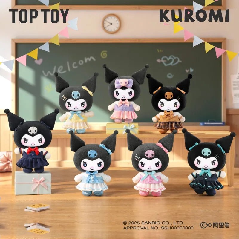 Top Toy x Sanrio Characters Kuromi School Life Series Plush Blind Box