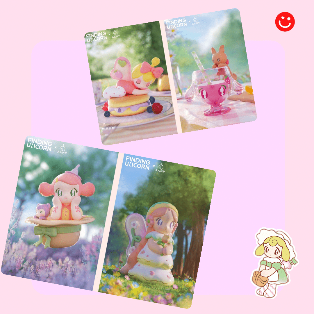 AAMY × FINDING UNICORN Picnic with Butterfly