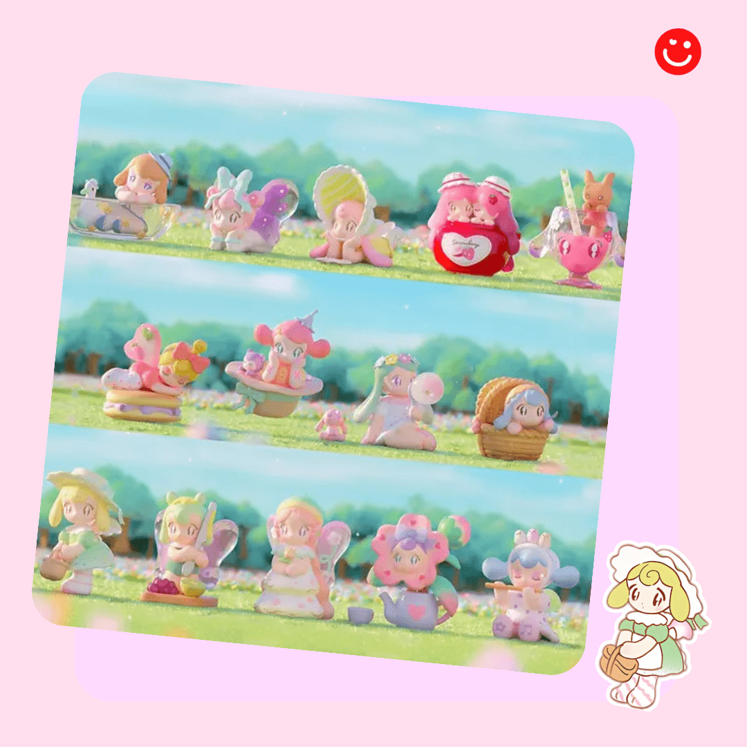 AAMY × FINDING UNICORN Picnic with Butterfly
