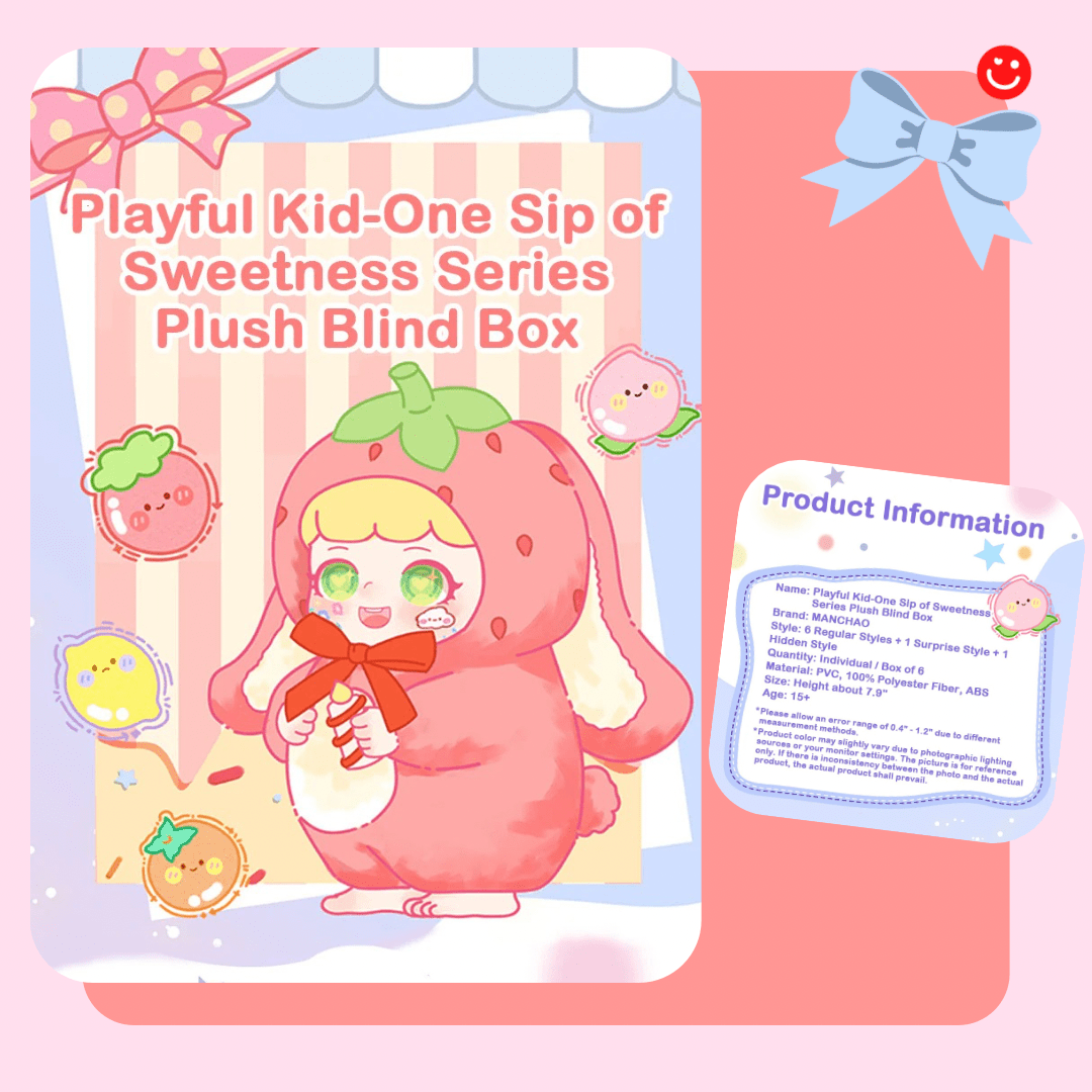 Manchao Sweet Treats Series Plush Blind Box