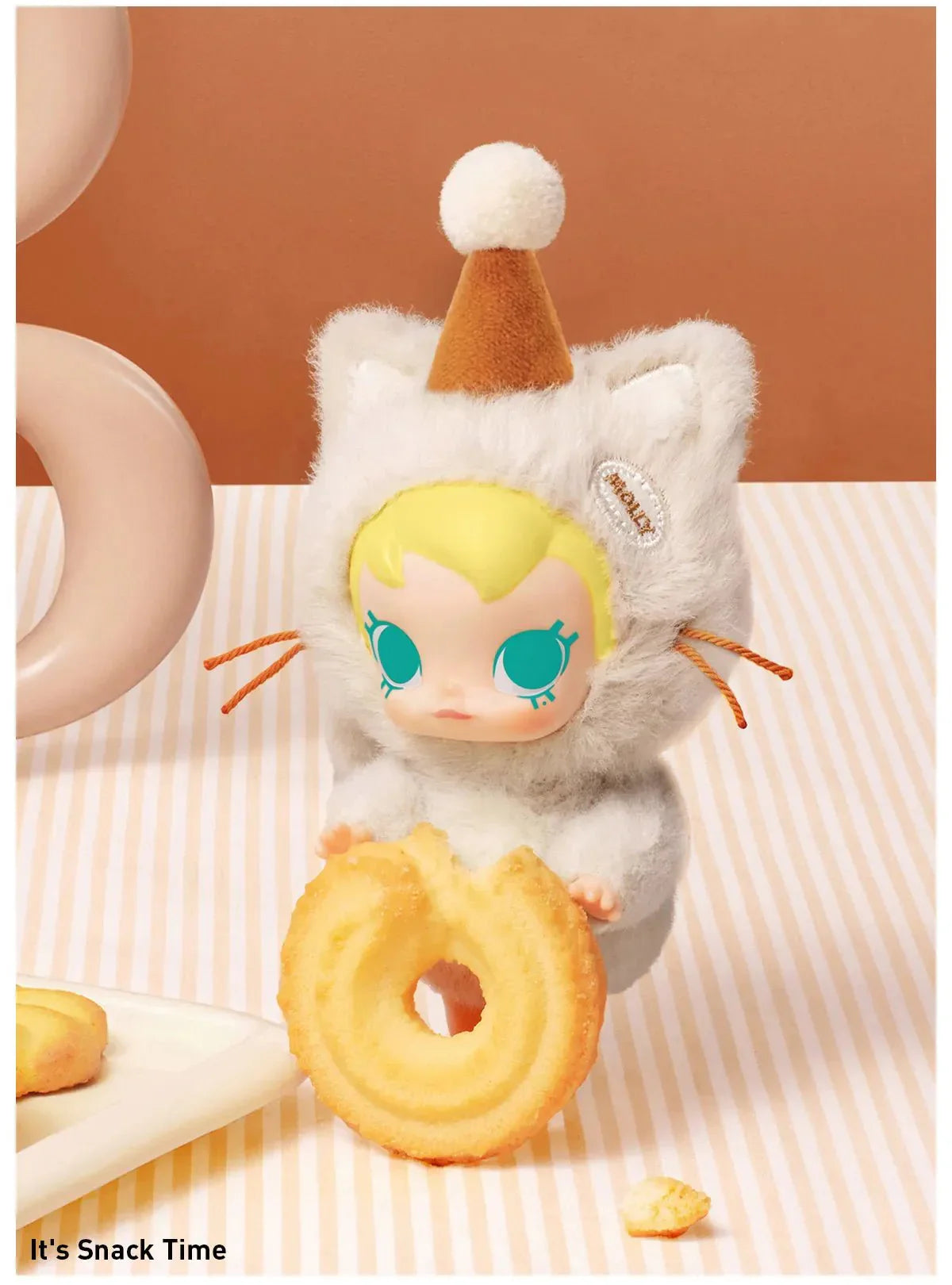 Pop Mart Baby Molly Pocket Friends Series Vinyl Plush Pendant Blind Box