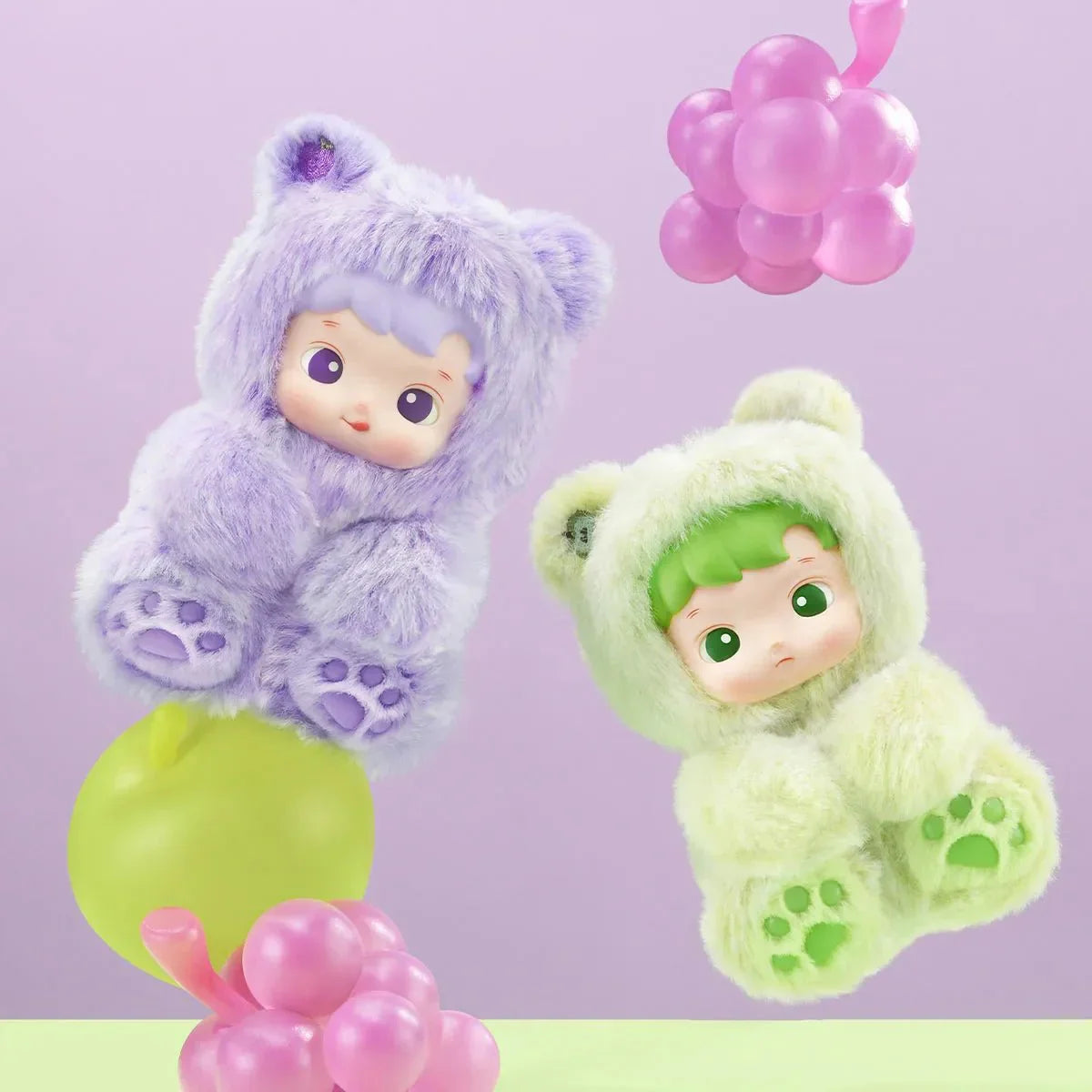 Pop Mart Haci Pupu Gummy Bear Series Vinyl Plush Pendant Blind Box