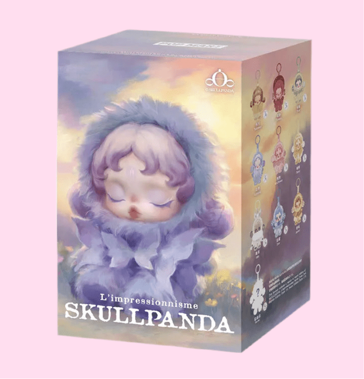 Pop Mart θSKULLPANDA L'impressionnisme Series Plush Doll Blind Box