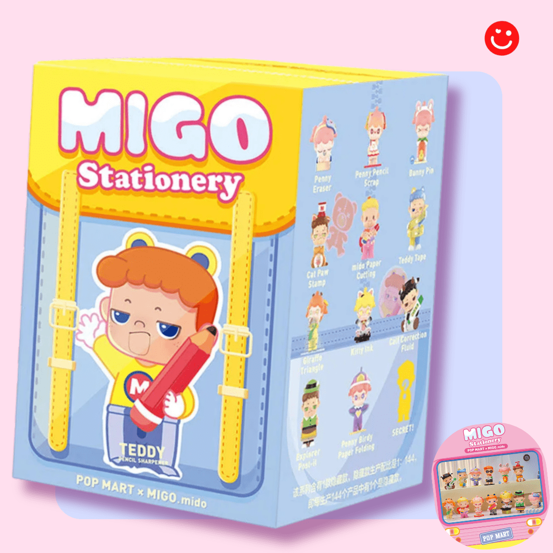 Popmart Migo Stationary Blind Box