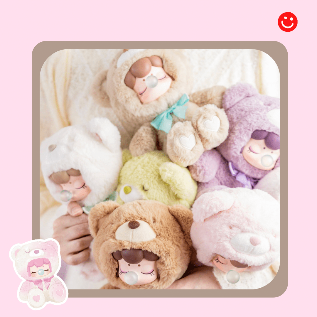 Rolife Nanci Colorful Chocolate Cutie Bears Blind Box