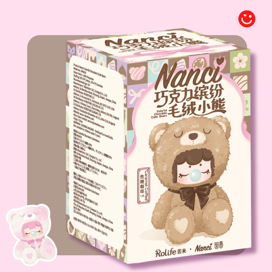 Rolife Nanci Colorful Chocolate Cutie Bears Blind Box