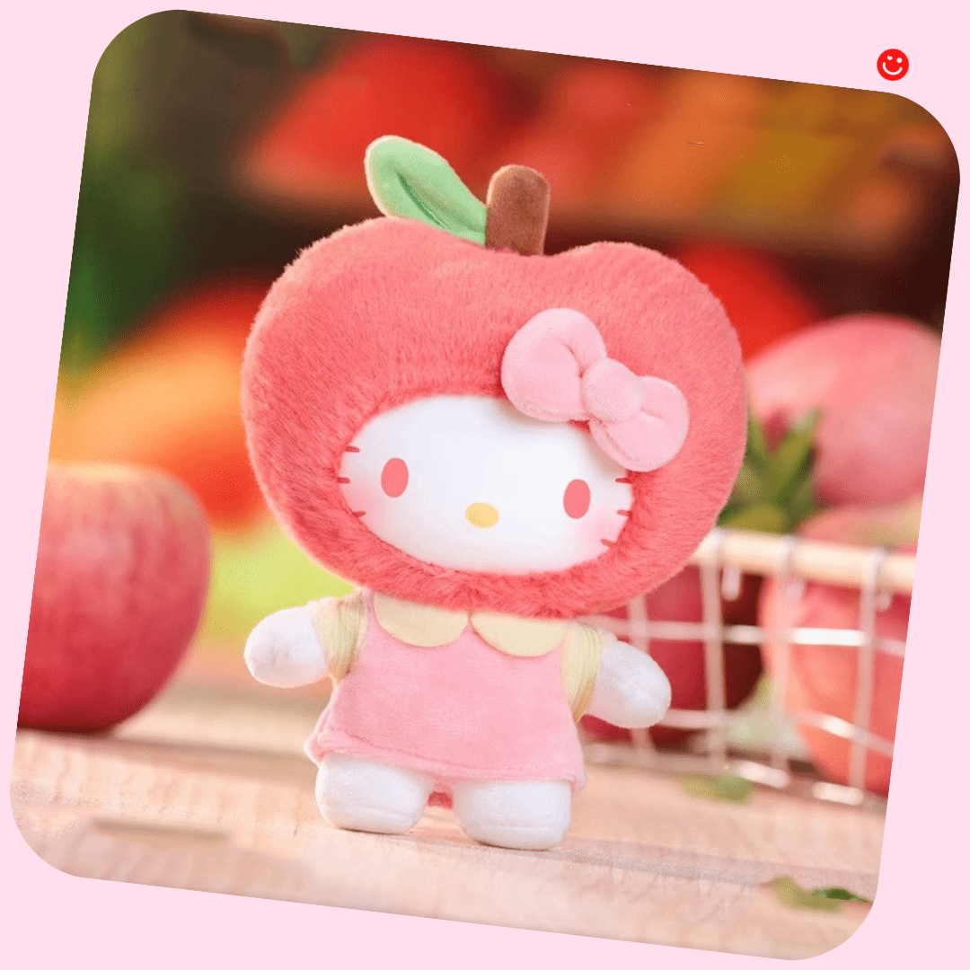 Top Toy Hello Kitty Fruity Paradise Series Plush Pendant Blind Box